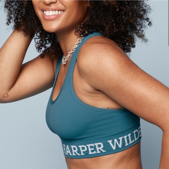 Harper Wilde Move Racerback Set of 2 Low Intensity Sports Bras Size Small Gym - Picture 2 of 16